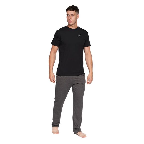 Duck and Cover Mens Radovan Pajama Set / Black - Picture 1 of 6